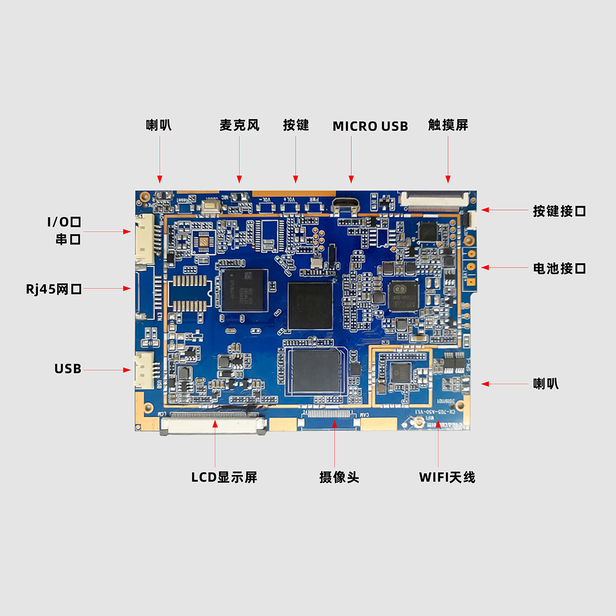 CX-705 A50安卓主板解决方案